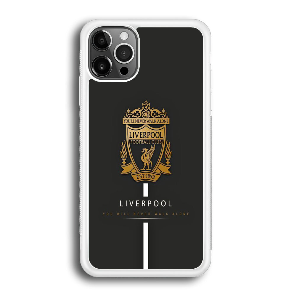 FB Liverpool 001 iPhone 12 Pro Max Case-Phone Case-Rubber White (2D Case)-Altracase