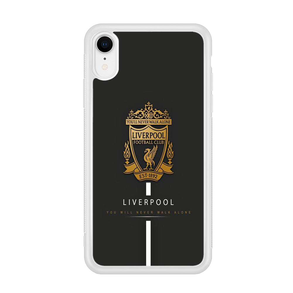 FB Liverpool 001 iPhone XR Case-Phone Case-Rubber White (2D Case)-Altracase