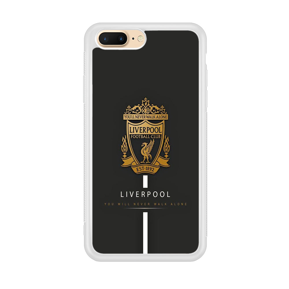FB Liverpool 001 iPhone 8 Plus Case-Phone Case-Rubber White (2D Case)-Altracase