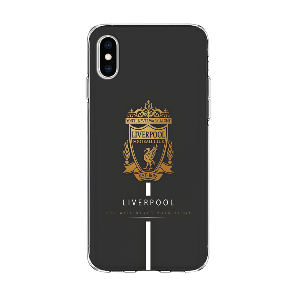 FB Liverpool 001 iPhone Xs Case-Phone Case-Clear Soft Case-Altracase