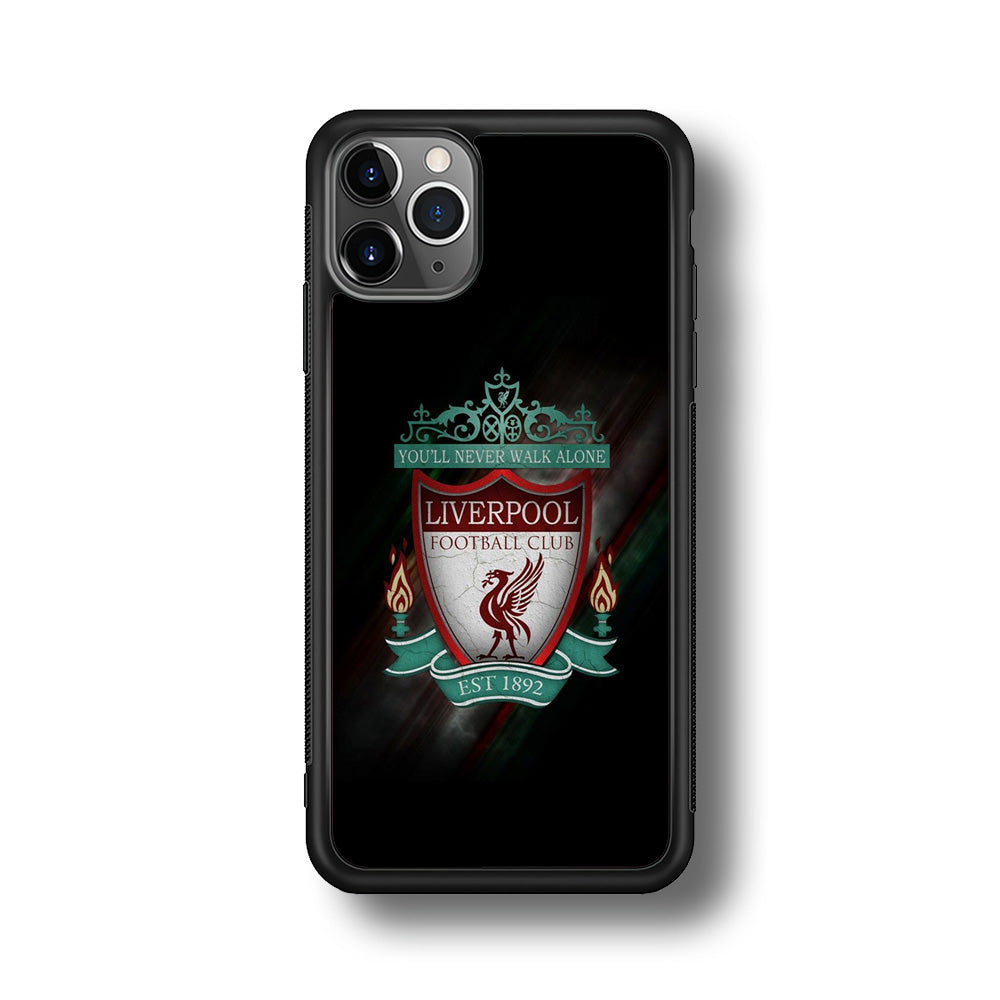 FB Liverpool iPhone 11 Pro Case-Phone Case-Rubber Black (2D Case)-Altracase