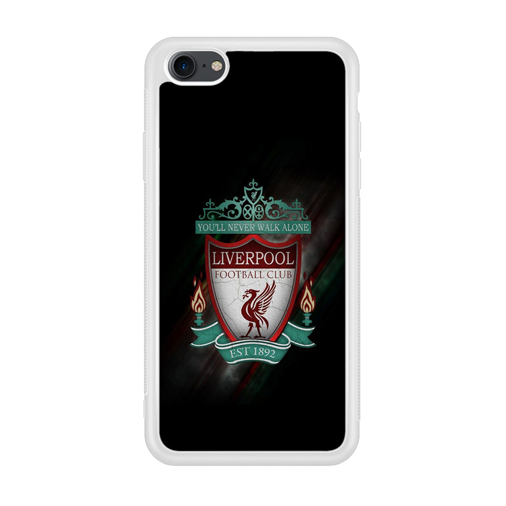 FB Liverpool iPhone 7 Case-Phone Case-Rubber White (2D Case)-Altracase