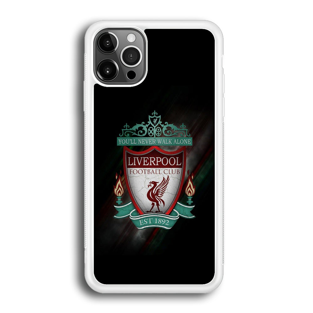 FB Liverpool iPhone 12 Pro Max Case-Phone Case-Rubber White (2D Case)-Altracase