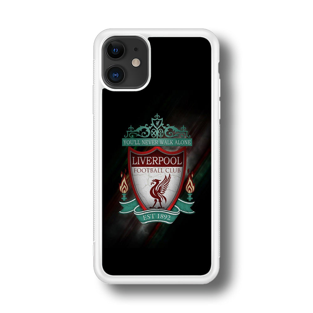 FB Liverpool iPhone 11 Case-Phone Case-Rubber White (2D Case)-Altracase