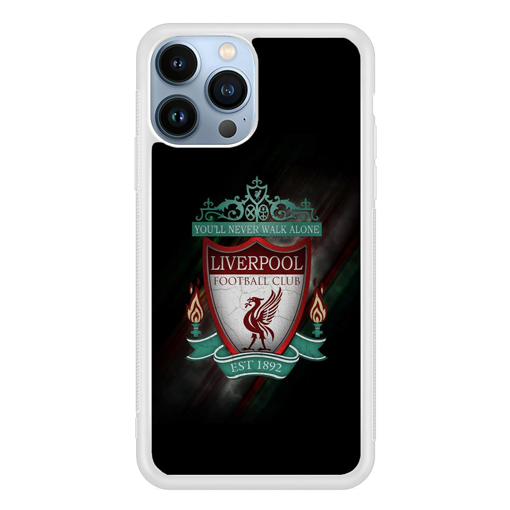FB Liverpool iPhone 15 Pro Max Case-Phone Case-Rubber White (2D Case)-Altracase