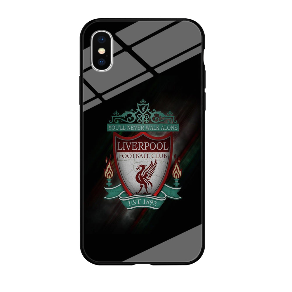 FB Liverpool iPhone Xs Case-Phone Case-Tempered Glass Case-Altracase
