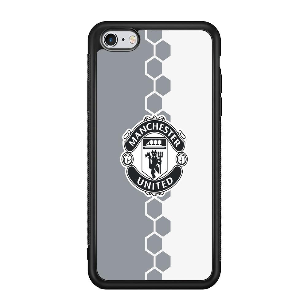 FB Manchester United 001 iPhone 6 | 6s Case-Phone Case-Rubber Black (2D Case)-Altracase
