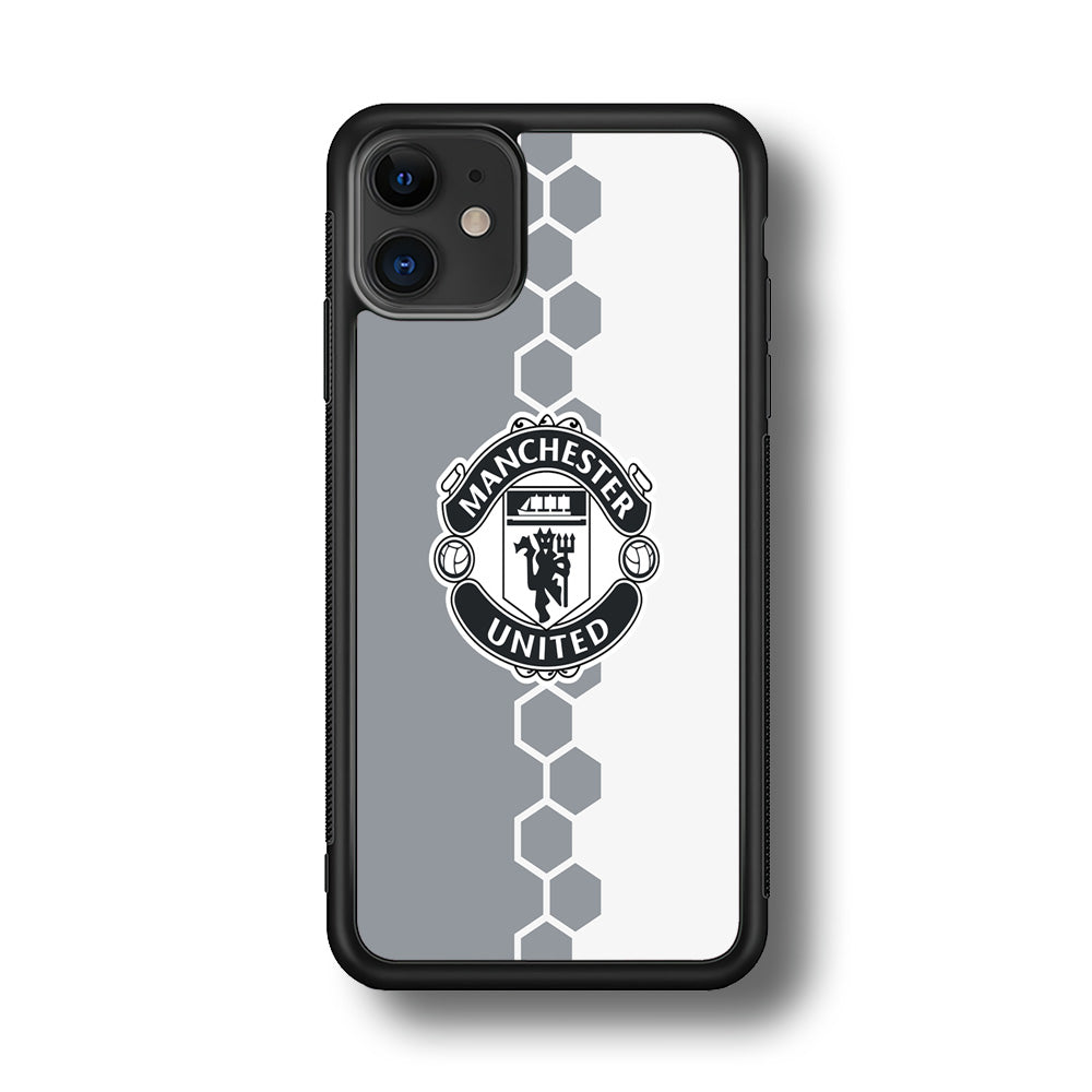 FB Manchester United 001 iPhone 11 Case-Phone Case-Rubber Black (2D Case)-Altracase