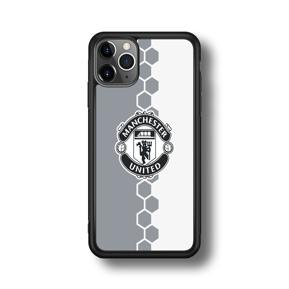 FB Manchester United 001 iPhone 11 Pro Case-Phone Case-Rubber Black (2D Case)-Altracase