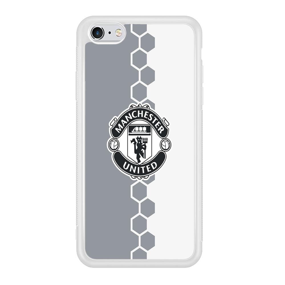FB Manchester United 001 iPhone 6 | 6s Case-Phone Case-Rubber White (2D Case)-Altracase