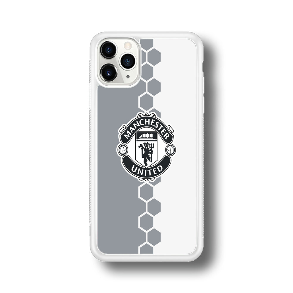 FB Manchester United 001 iPhone 11 Pro Case-Phone Case-Rubber White (2D Case)-Altracase