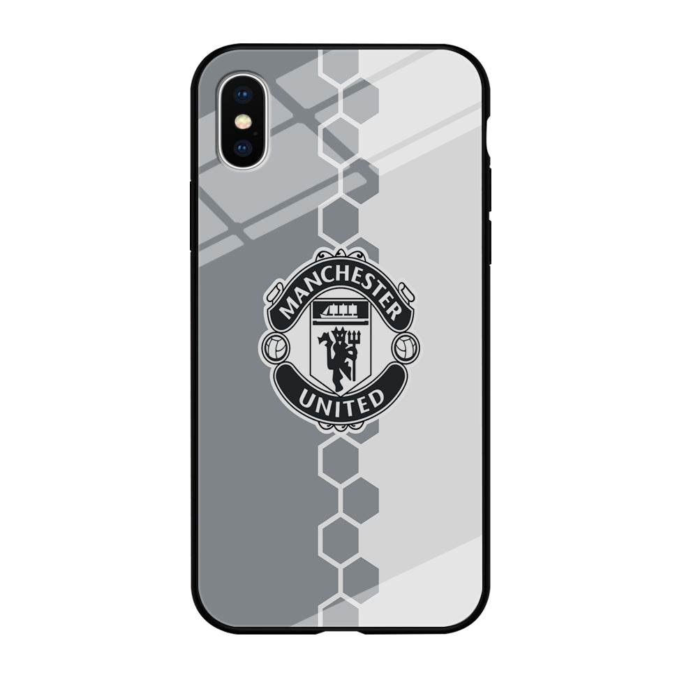 FB Manchester United 001 iPhone Xs Case-Phone Case-Tempered Glass Case-Altracase