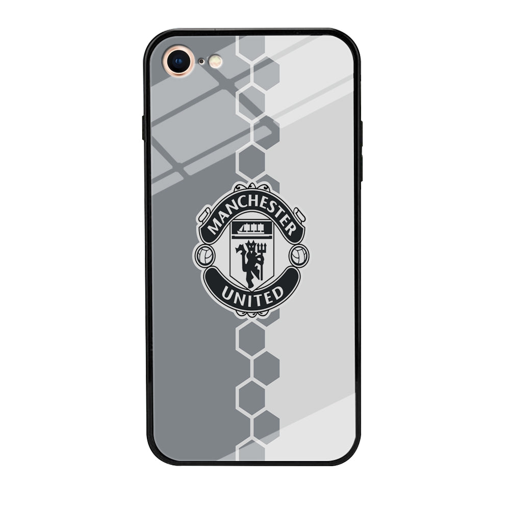 FB Manchester United 001 iPhone SE 3 2022 Case-Phone Case-Tempered Glass Case-Altracase