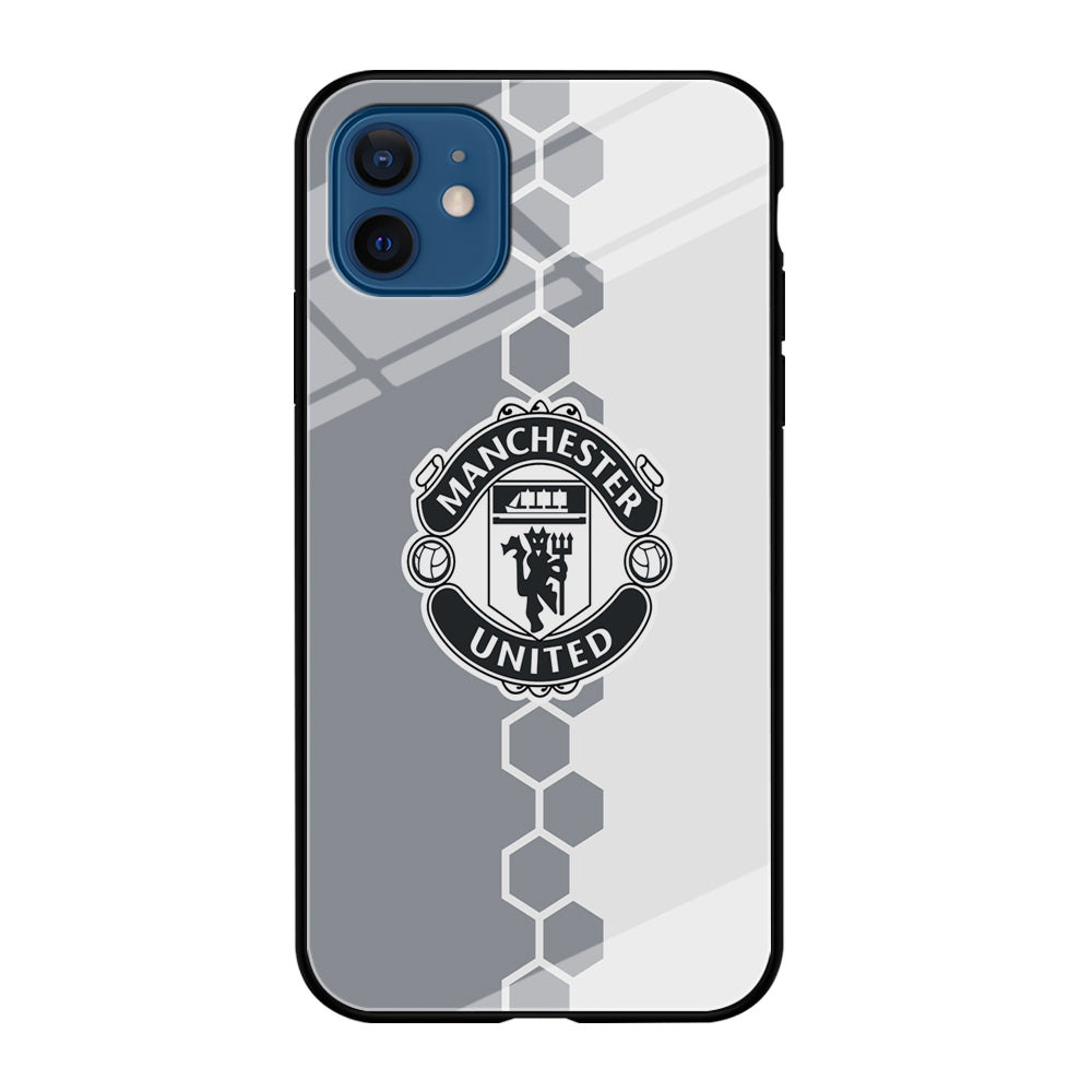 FB Manchester United 001 iPhone 12 Case-Phone Case-Tempered Glass Case-Altracase