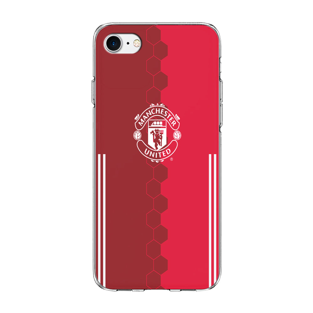 FB Manchester United iPhone 7 Case-Phone Case-Clear Soft Case-Altracase