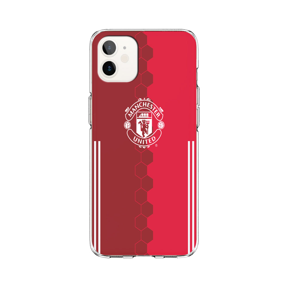 FB Manchester United iPhone 12 Case-Phone Case-Clear Soft Case-Altracase