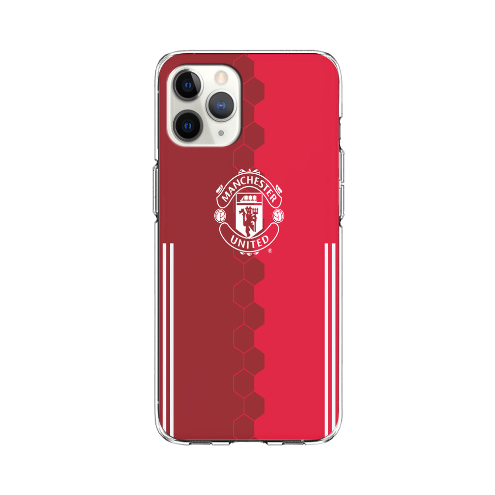 FB Manchester United iPhone 11 Pro Case-Phone Case-Clear Soft Case-Altracase