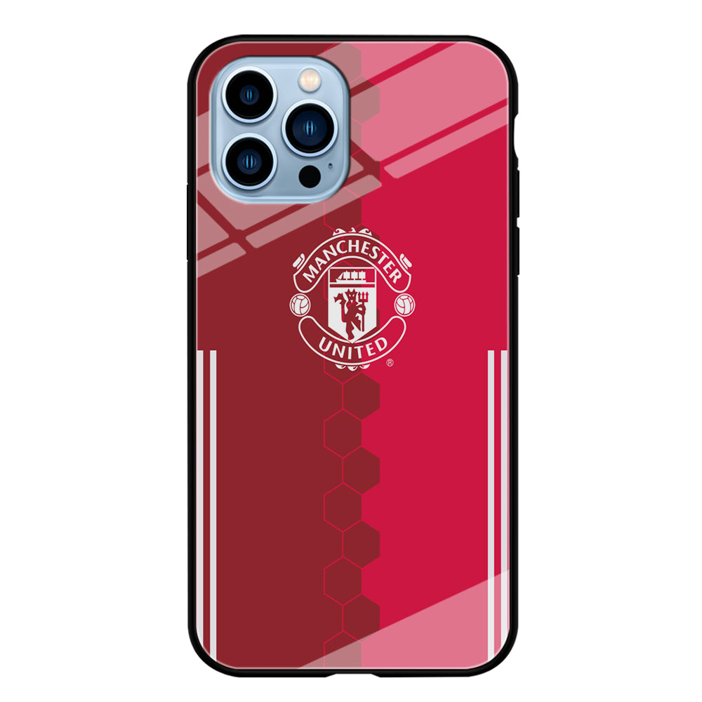 FB Manchester United iPhone 15 Pro Max Case-Phone Case-Tempered Glass Case-Altracase