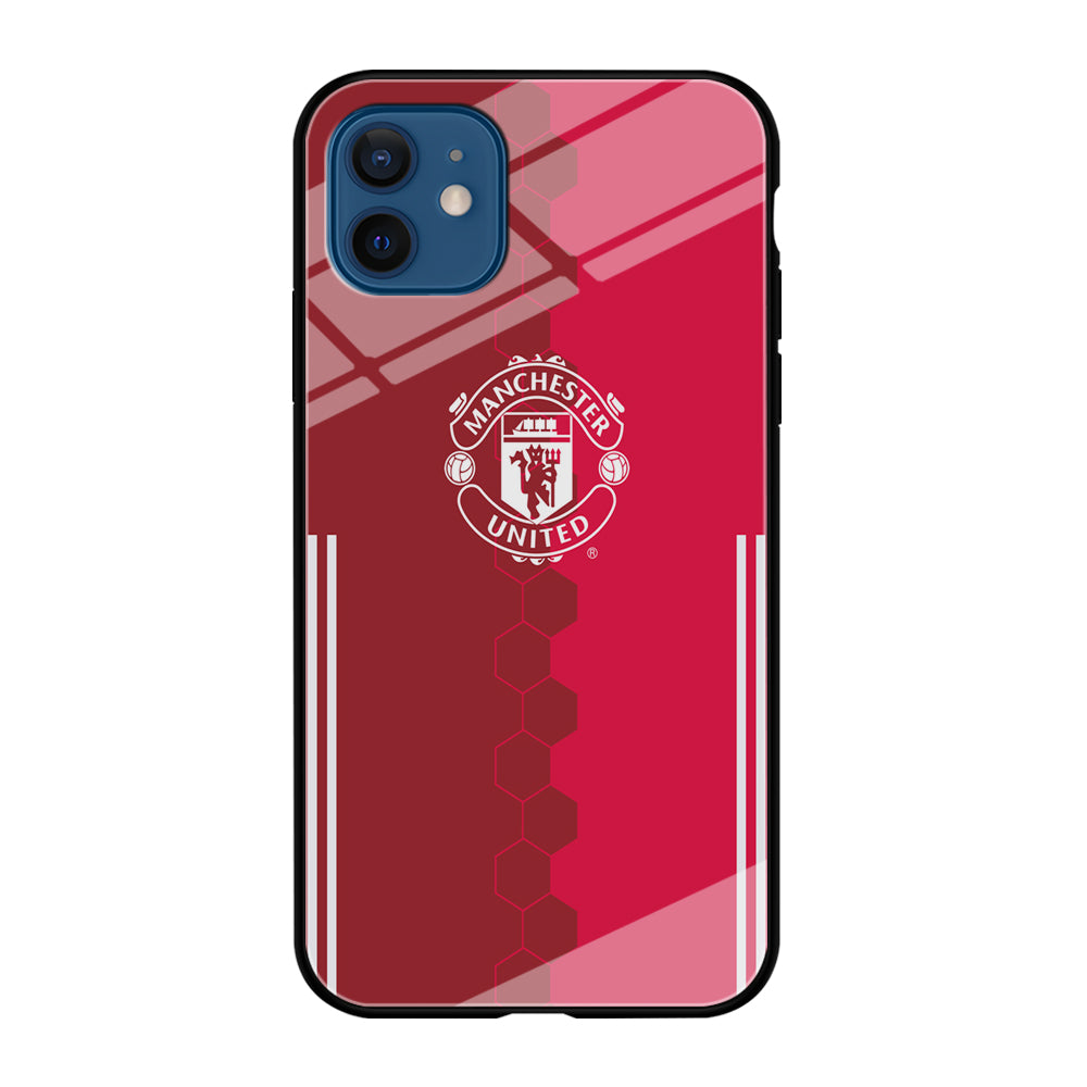 FB Manchester United iPhone 12 Case-Phone Case-Tempered Glass Case-Altracase