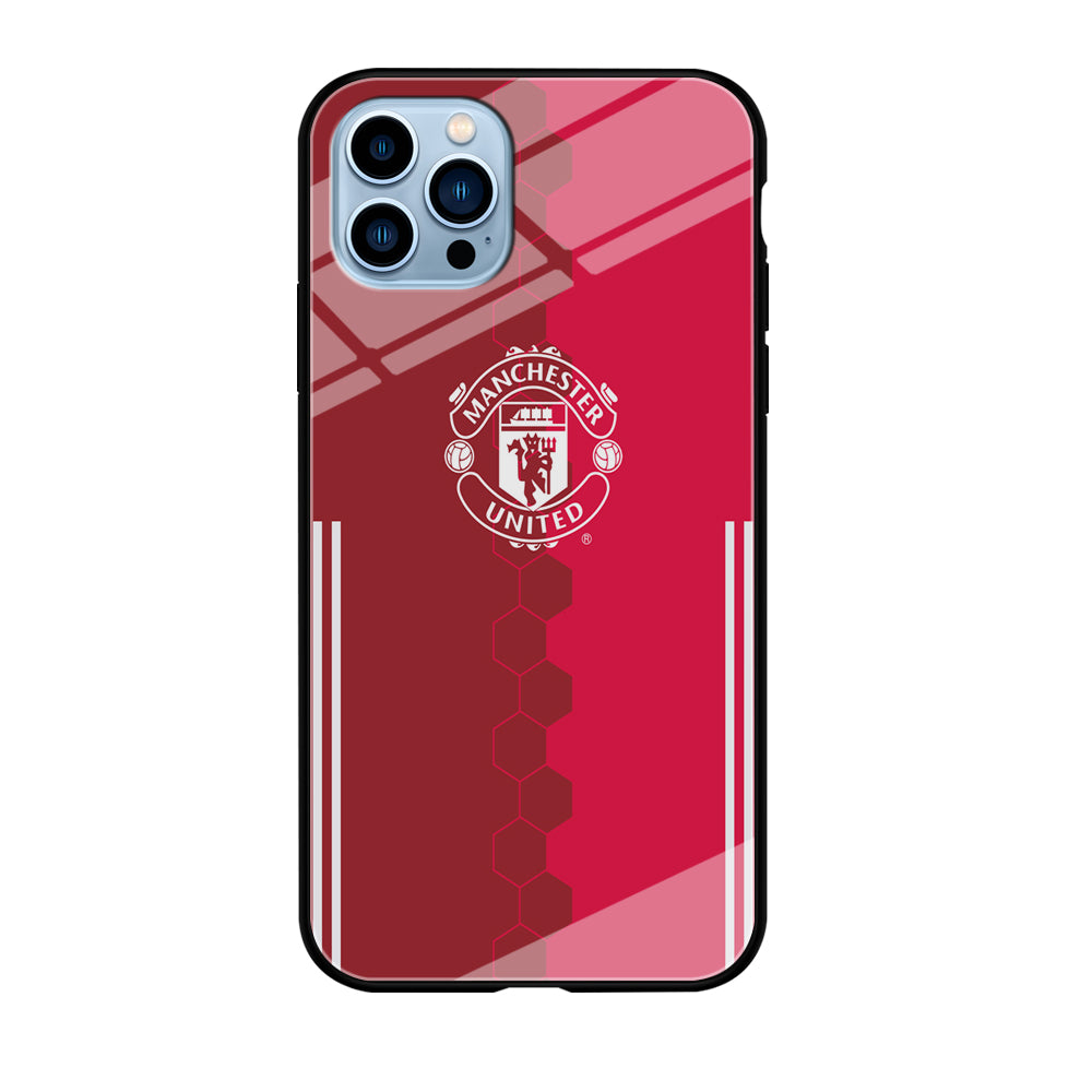FB Manchester United iPhone 12 Pro Max Case-Phone Case-Tempered Glass Case-Altracase