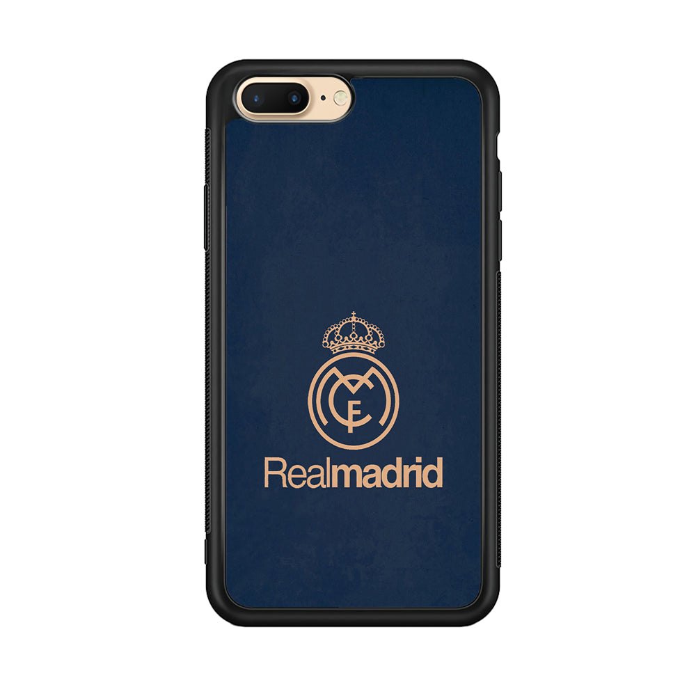 FB Real Madrid iPhone 8 Plus Case-Phone Case-Rubber Black (2D Case)-Altracase