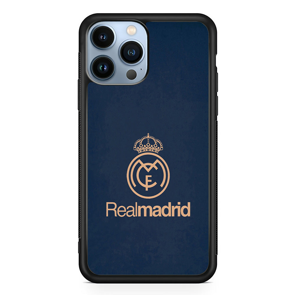 FB Real Madrid iPhone 15 Pro Case-Phone Case-Rubber Black (2D Case)-Altracase