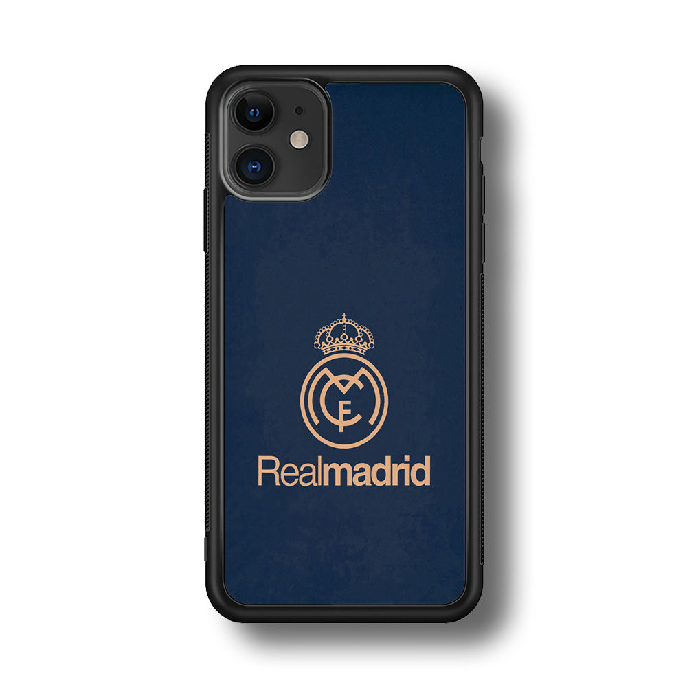 FB Real Madrid iPhone 11 Case-Phone Case-Rubber Black (2D Case)-Altracase