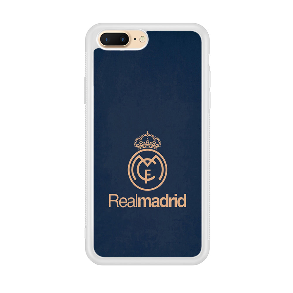 FB Real Madrid iPhone 8 Plus Case-Phone Case-Rubber White (2D Case)-Altracase