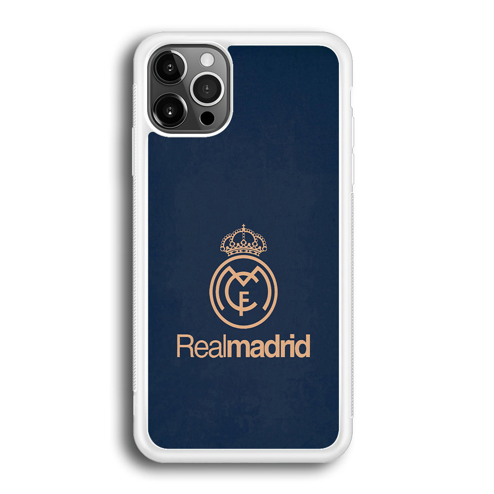 FB Real Madrid iPhone 12 Pro Max Case-Phone Case-Rubber White (2D Case)-Altracase