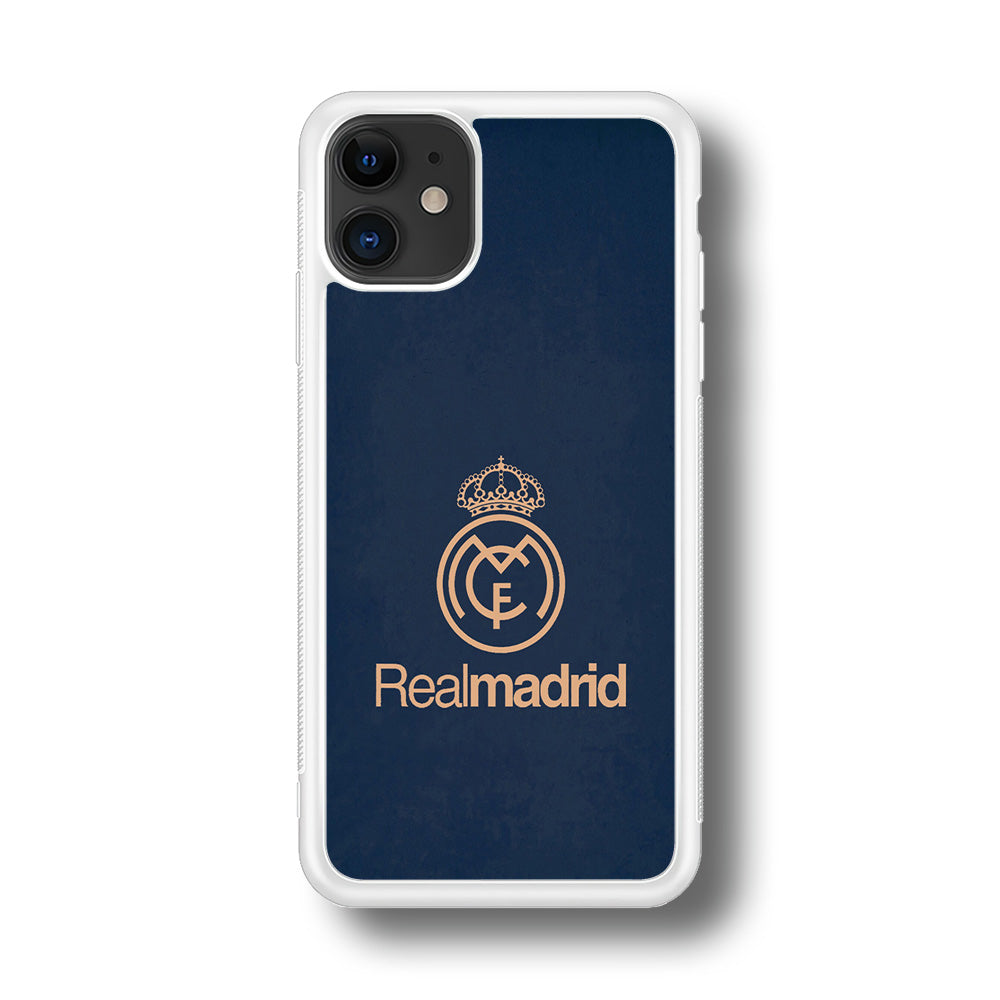 FB Real Madrid iPhone 11 Case-Phone Case-Rubber White (2D Case)-Altracase