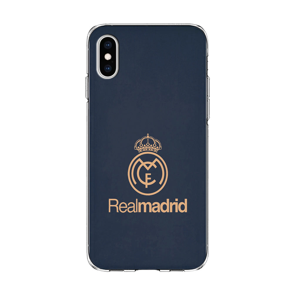 FB Real Madrid iPhone Xs Case-Phone Case-Clear Soft Case-Altracase