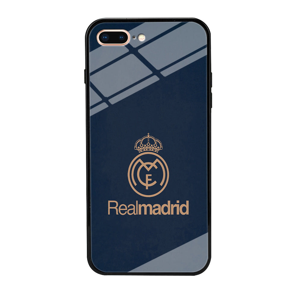 FB Real Madrid iPhone 8 Plus Case-Phone Case-Tempered Glass Case-Altracase