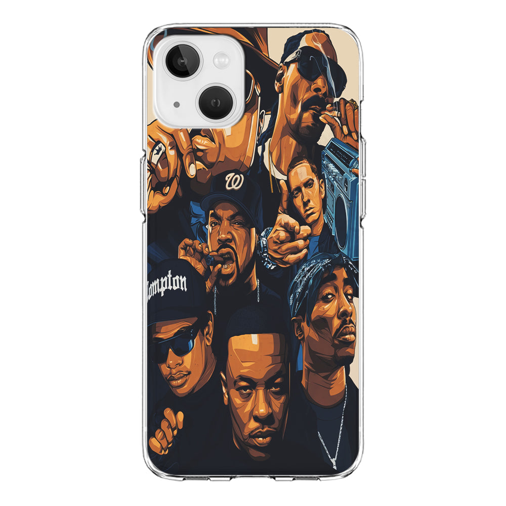 Famous Singer Rapper iPhone 13 Mini Case-Phone Case-Clear Soft Case-Altracase