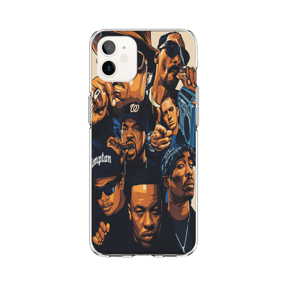 Famous Singer Rapper iPhone 12 Case-Phone Case-Clear Soft Case-Altracase
