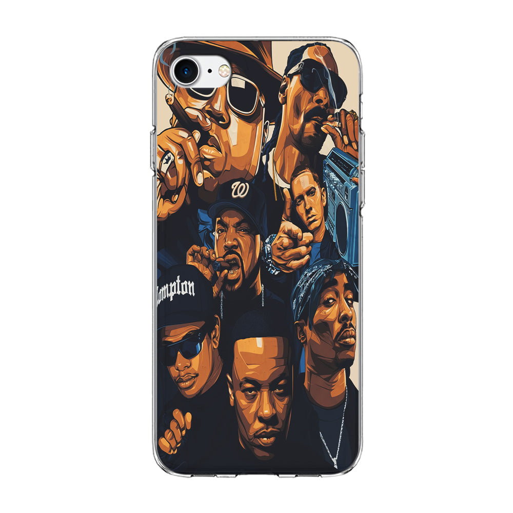 Famous Singer Rapper iPhone 7 Case-Phone Case-Clear Soft Case-Altracase