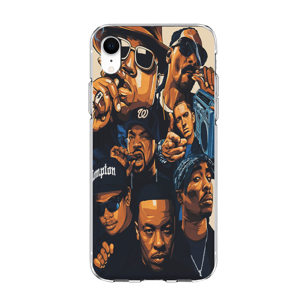 Famous Singer Rapper iPhone XR Case-Phone Case-Clear Soft Case-Altracase
