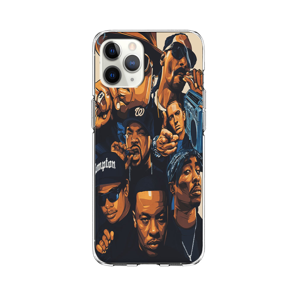 Famous Singer Rapper iPhone 11 Pro Case-Phone Case-Clear Soft Case-Altracase