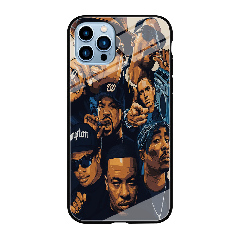 Famous Singer Rapper iPhone 12 Pro Max Case-Phone Case-Tempered Glass Case-Altracase