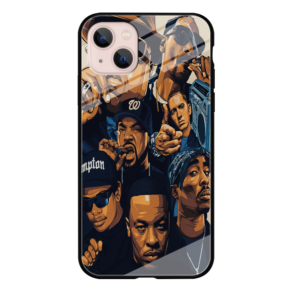 Famous Singer Rapper iPhone 13 Case-Phone Case-Tempered Glass Case-Altracase