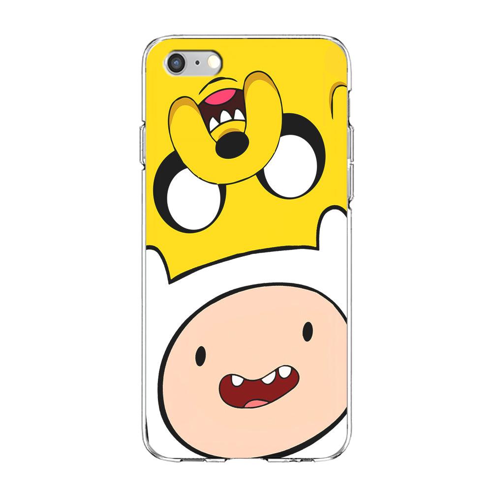 Finn and Jake Adventure Time iPhone 6 | 6s Case-Phone Case-Clear Soft Case-Altracase