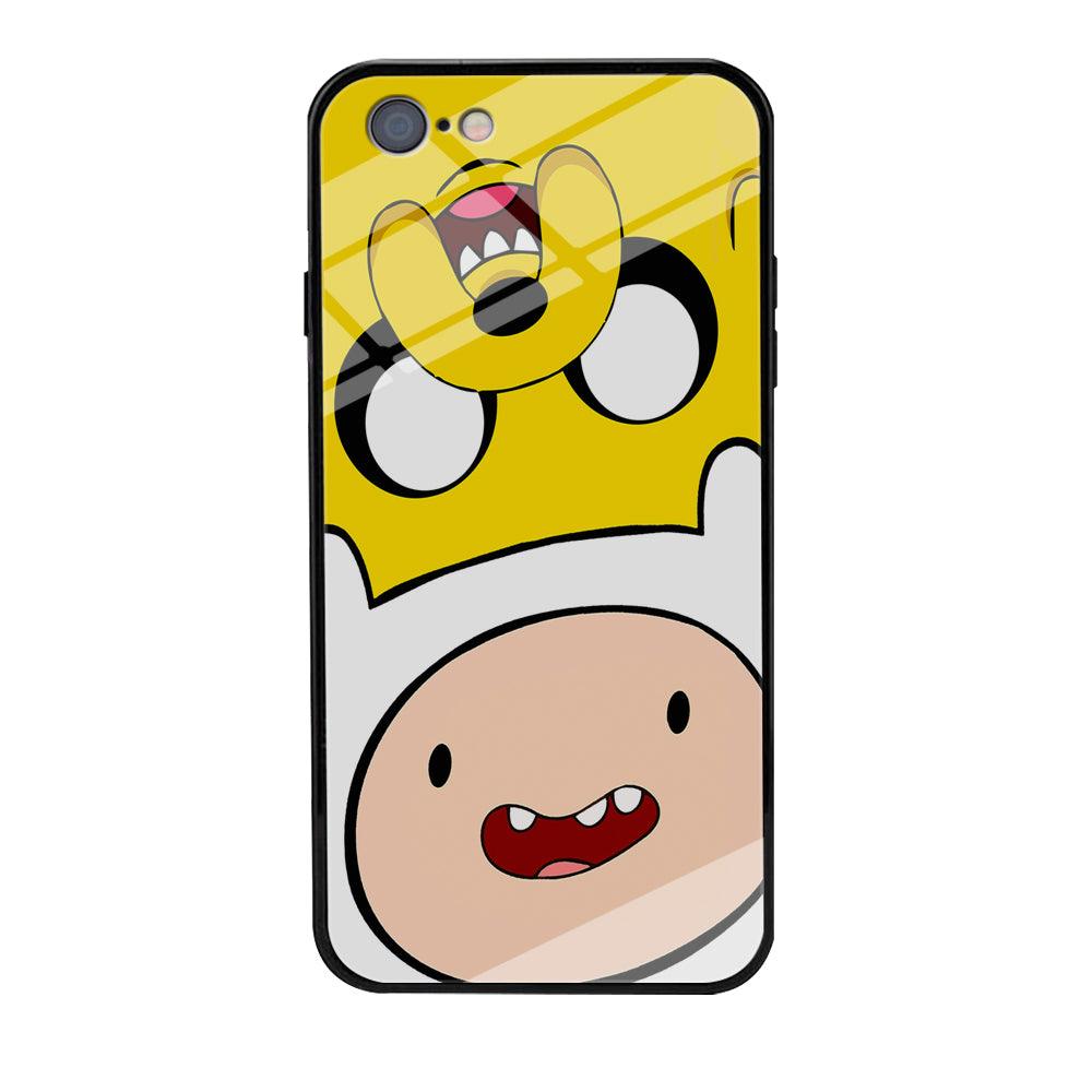 Finn and Jake Adventure Time iPhone 6 | 6s Case-Phone Case-Tempered Glass Case-Altracase