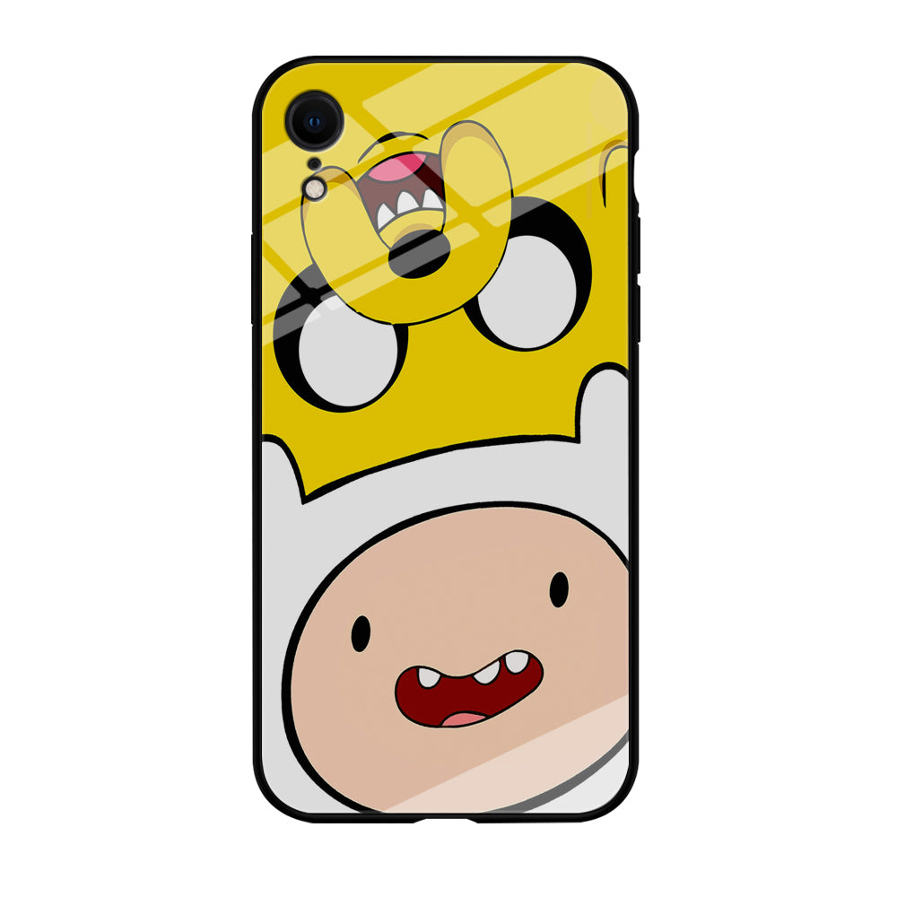 Finn and Jake Adventure Time iPhone XR Case-Phone Case-Tempered Glass Case-Altracase
