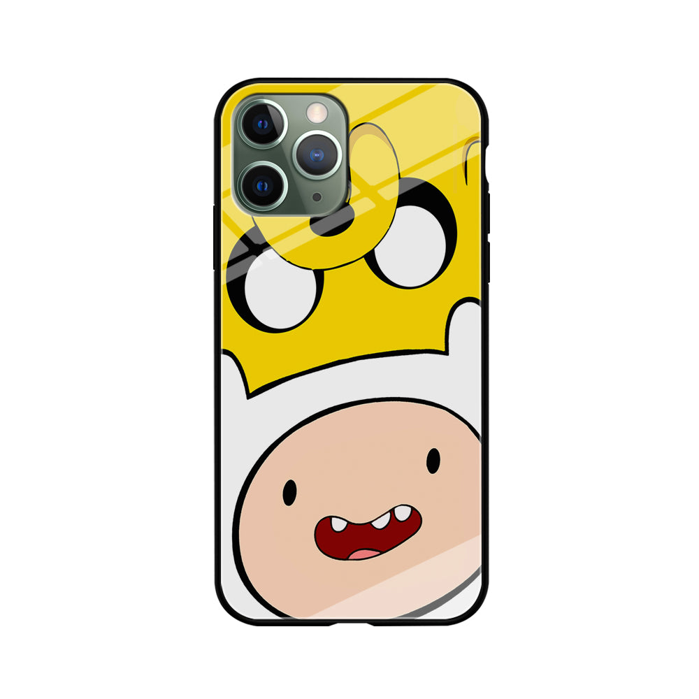 Finn and Jake Adventure Time iPhone 11 Pro Max Case-Phone Case-Tempered Glass Case-Altracase