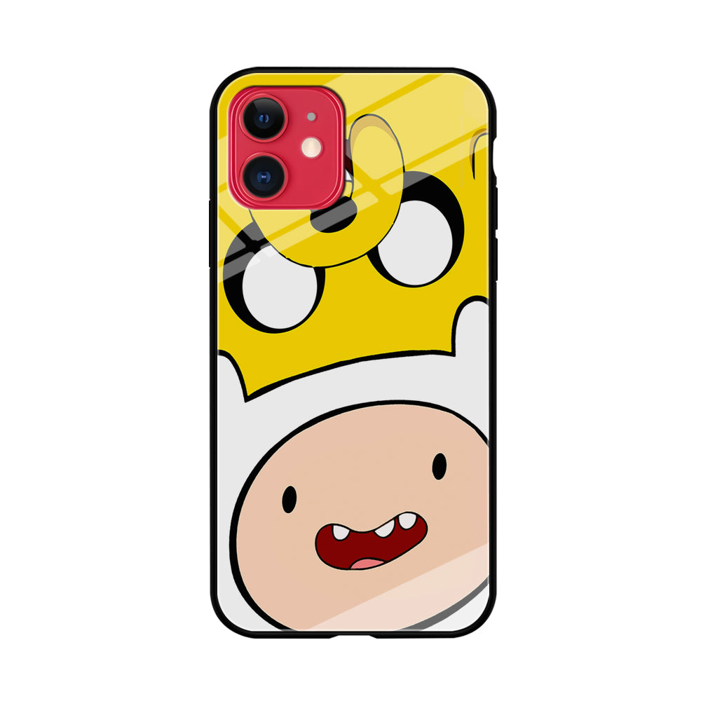Finn and Jake Adventure Time iPhone 11 Case-Phone Case-Tempered Glass Case-Altracase
