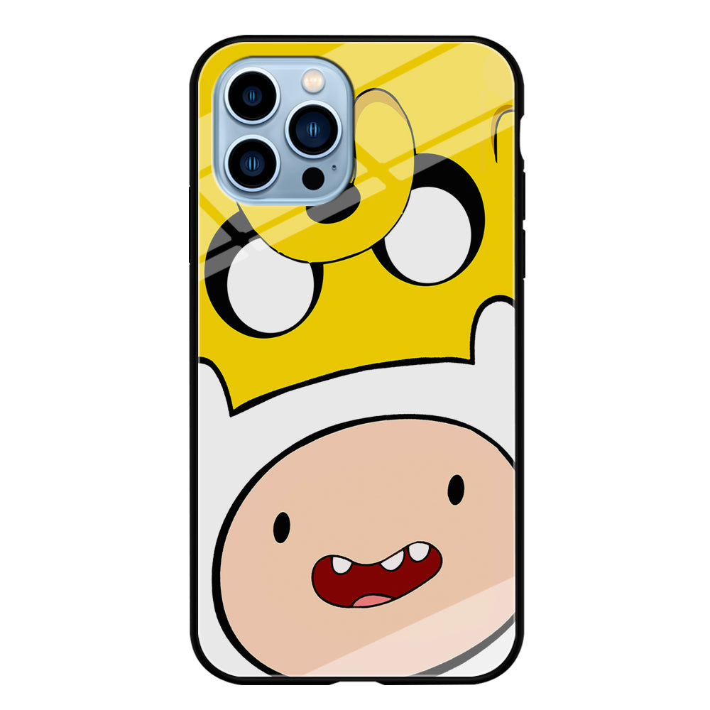 Finn and Jake Adventure Time iPhone 15 Pro Max Case-Phone Case-Tempered Glass Case-Altracase