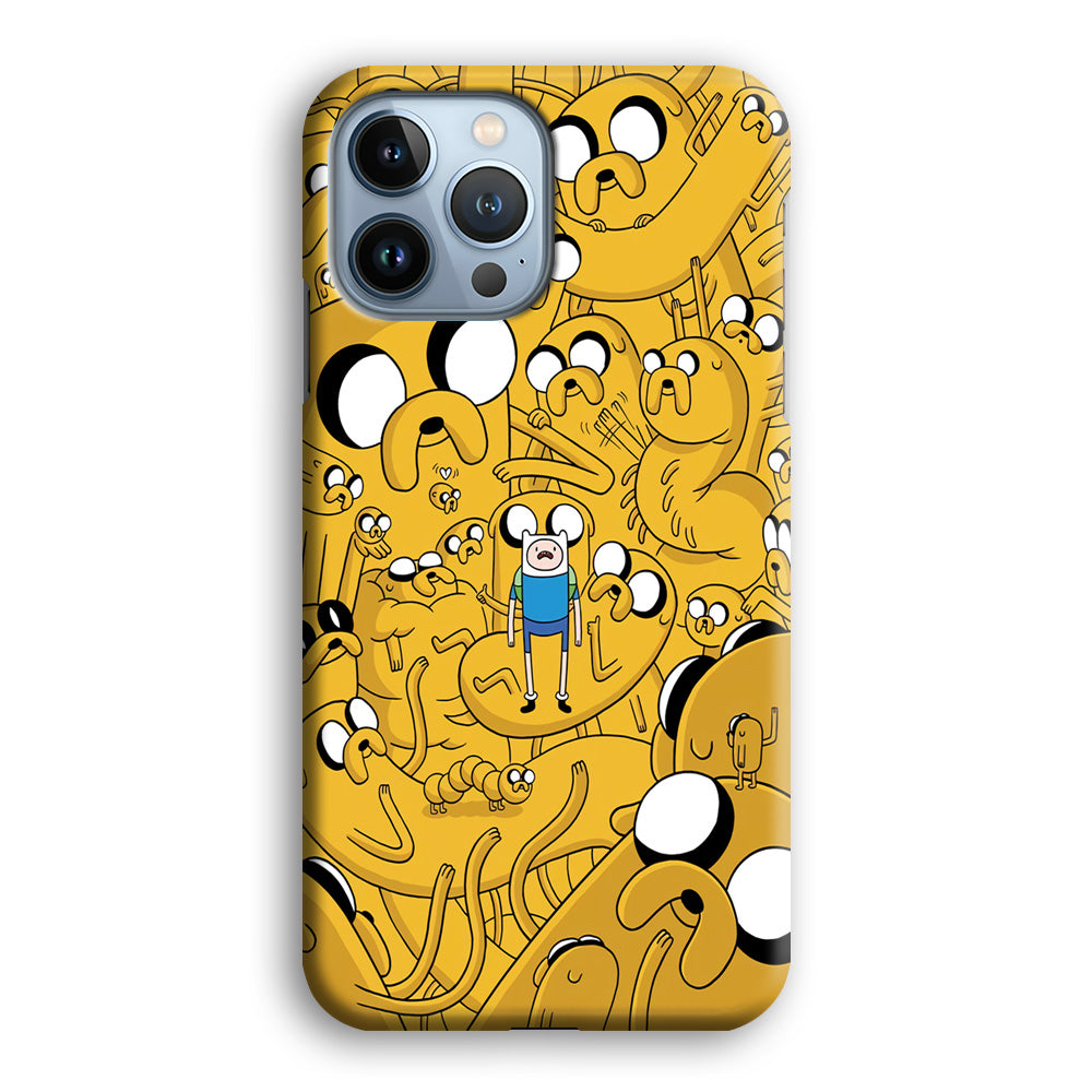 Finn and Jake Doodle iPhone 15 Pro Max Case-Phone Case-3D Case-Altracase