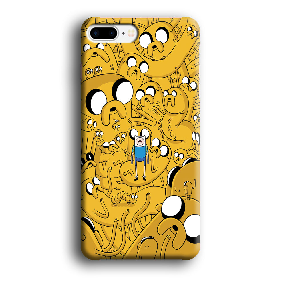 Finn and Jake Doodle iPhone 8 Plus Case-Phone Case-3D Case-Altracase