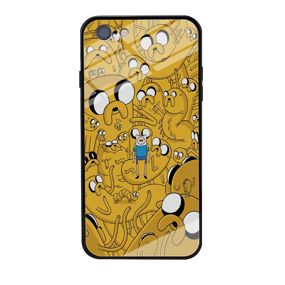 Finn and Jake Doodle iPhone 6 | 6s Case-Phone Case-Tempered Glass Case-Altracase