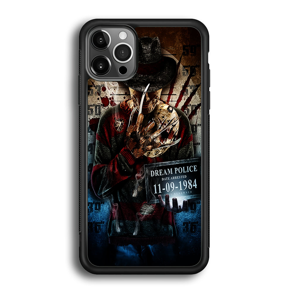 Freddy Krueger Art Poster iPhone 12 Pro Max Case-Phone Case-Rubber Black (2D Case)-Altracase