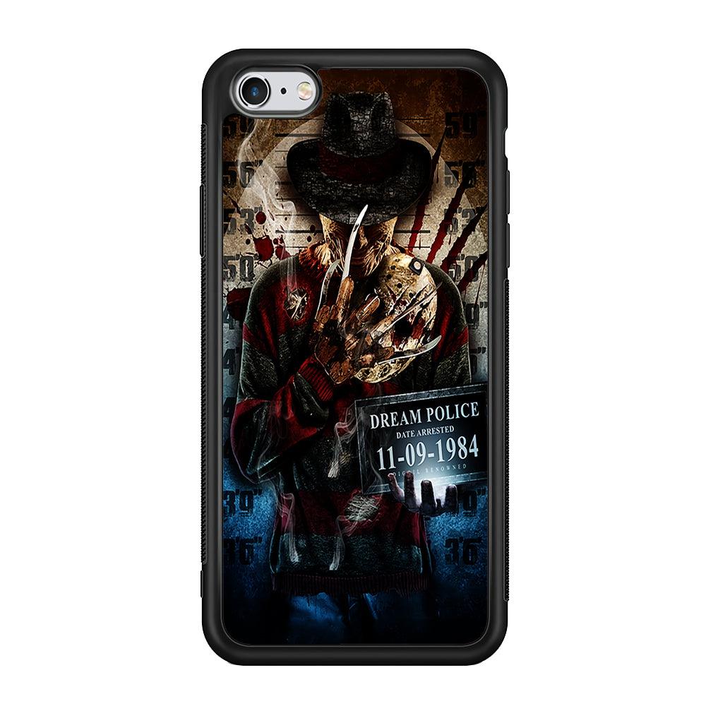 Freddy Krueger Art Poster iPhone 6 | 6s Case-Phone Case-Rubber Black (2D Case)-Altracase